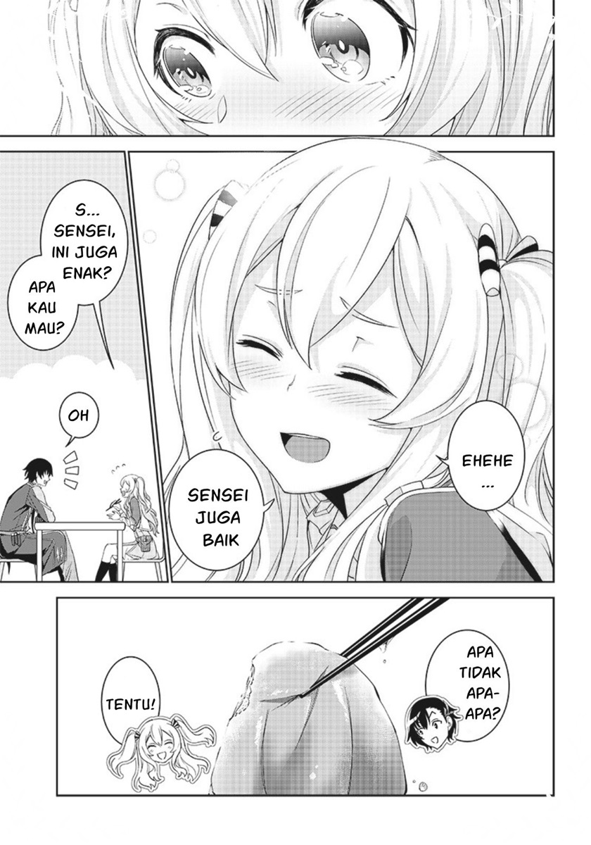 Matei Kyoushi to Juuzoku Shoujo no Haitoku Keiyaku Chapter 02.1 Gambar 8