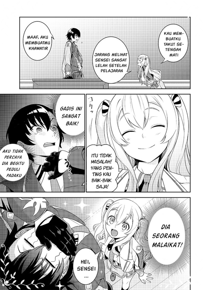 Matei Kyoushi to Juuzoku Shoujo no Haitoku Keiyaku Chapter 01.2 Gambar 17
