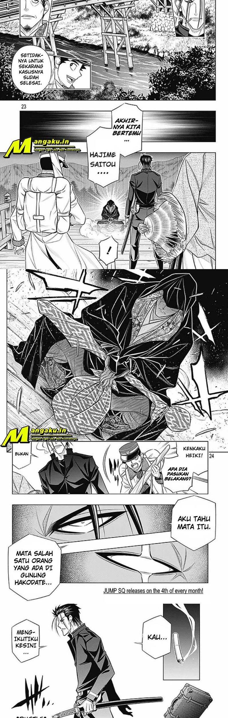 Rurouni Kenshin: Meiji Kenkaku Romantan – Hokkaido-hen Chapter 47 Gambar 15