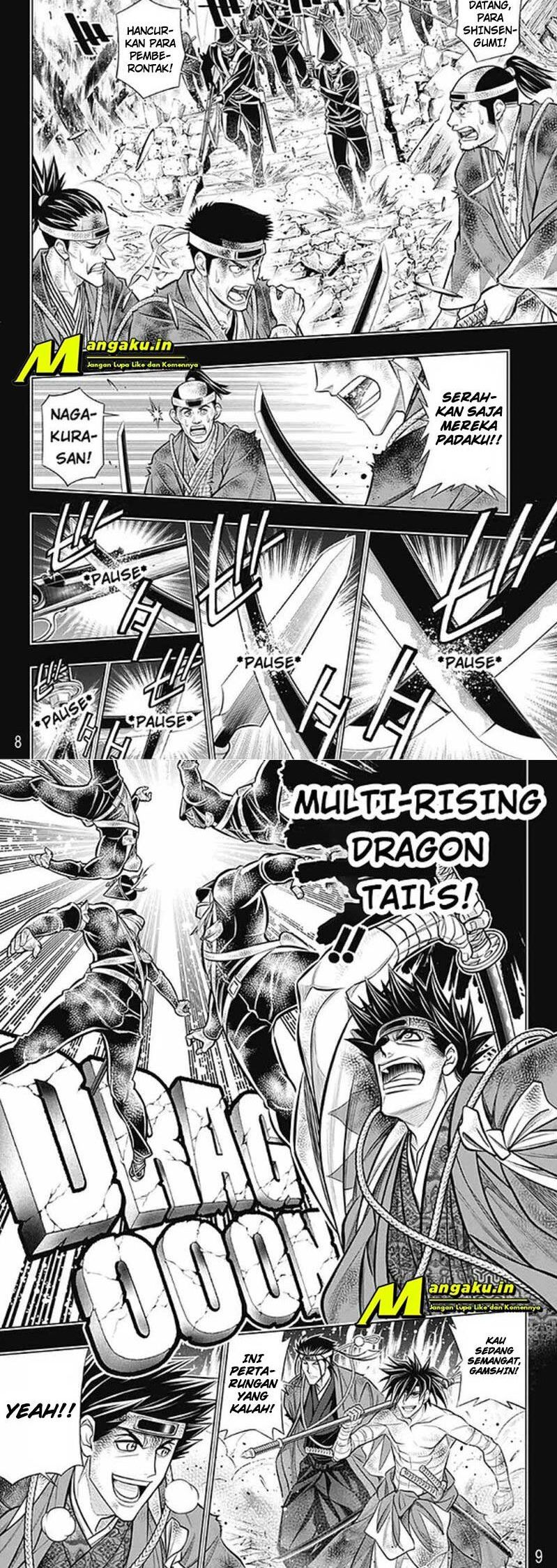 Rurouni Kenshin: Meiji Kenkaku Romantan – Hokkaido-hen Chapter 47 Gambar 5