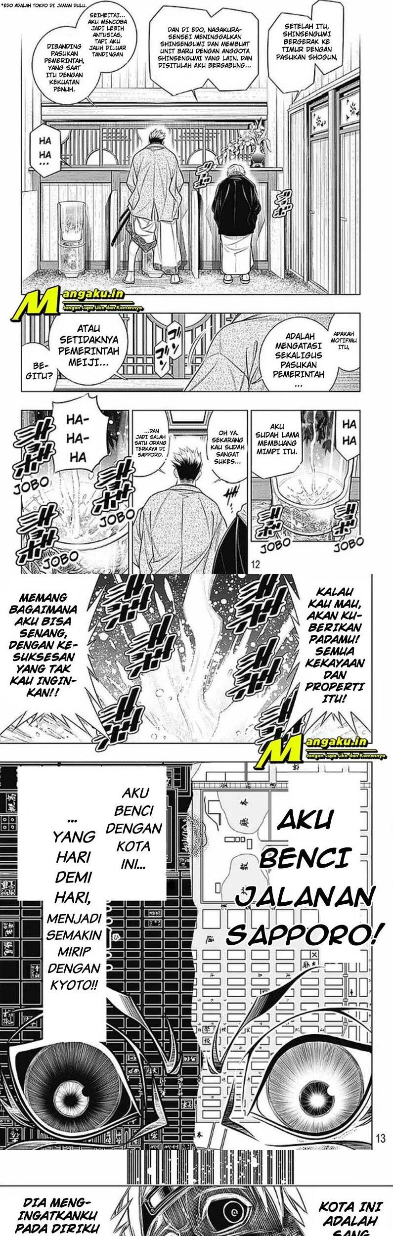 Rurouni Kenshin: Meiji Kenkaku Romantan – Hokkaido-hen Chapter 47 Gambar 7