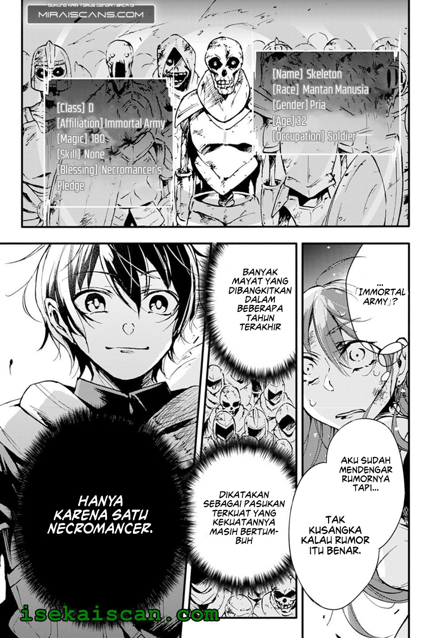 A Lone Necromancer Who Leads an Army of Immortals, Changed His Job to Become an SSS Rank Adventurer Chapter 01 Gambar 6