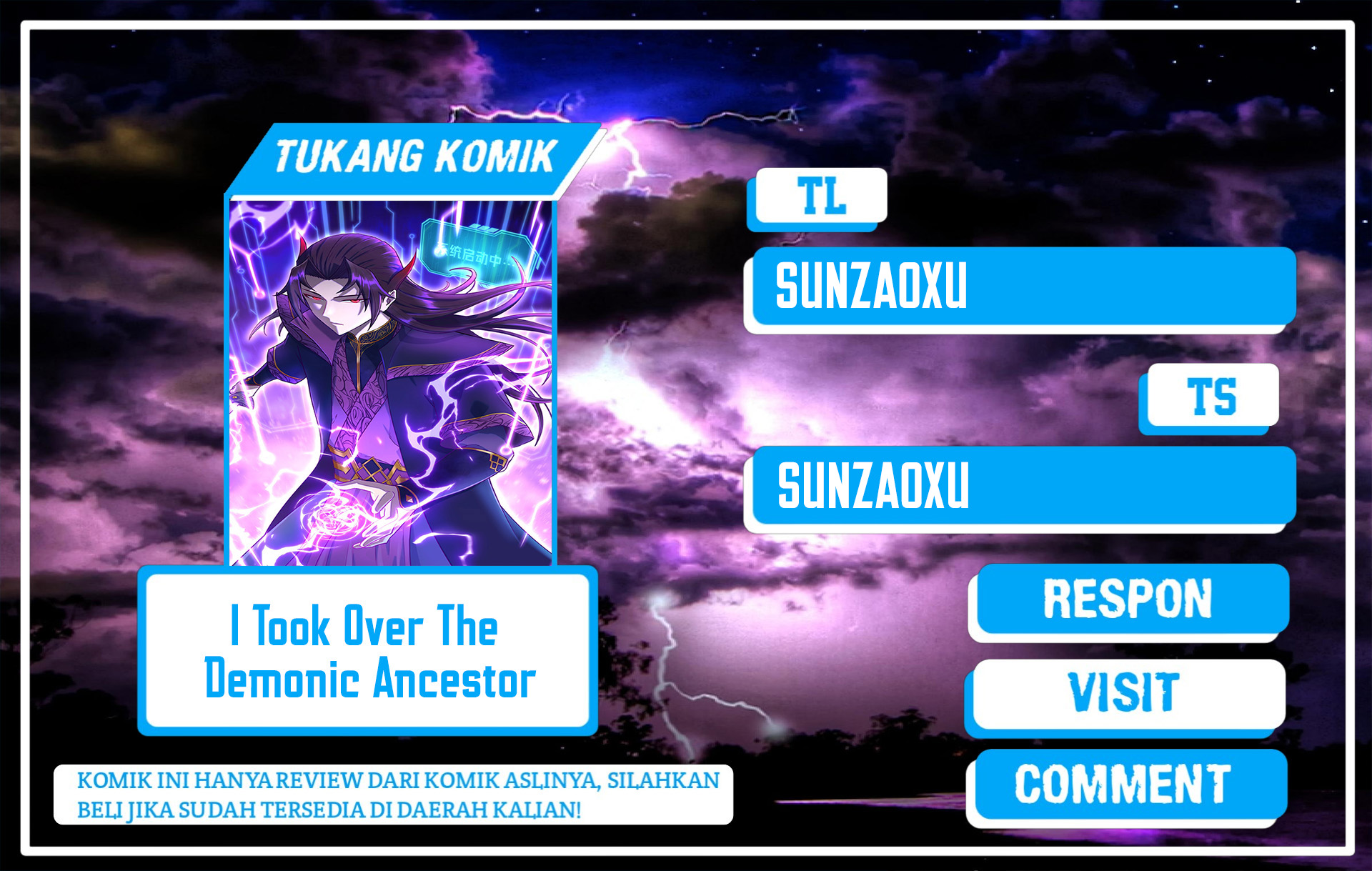 Baca Komik I Have Become The Demonic Ancestor Chapter 26 Gambar 1