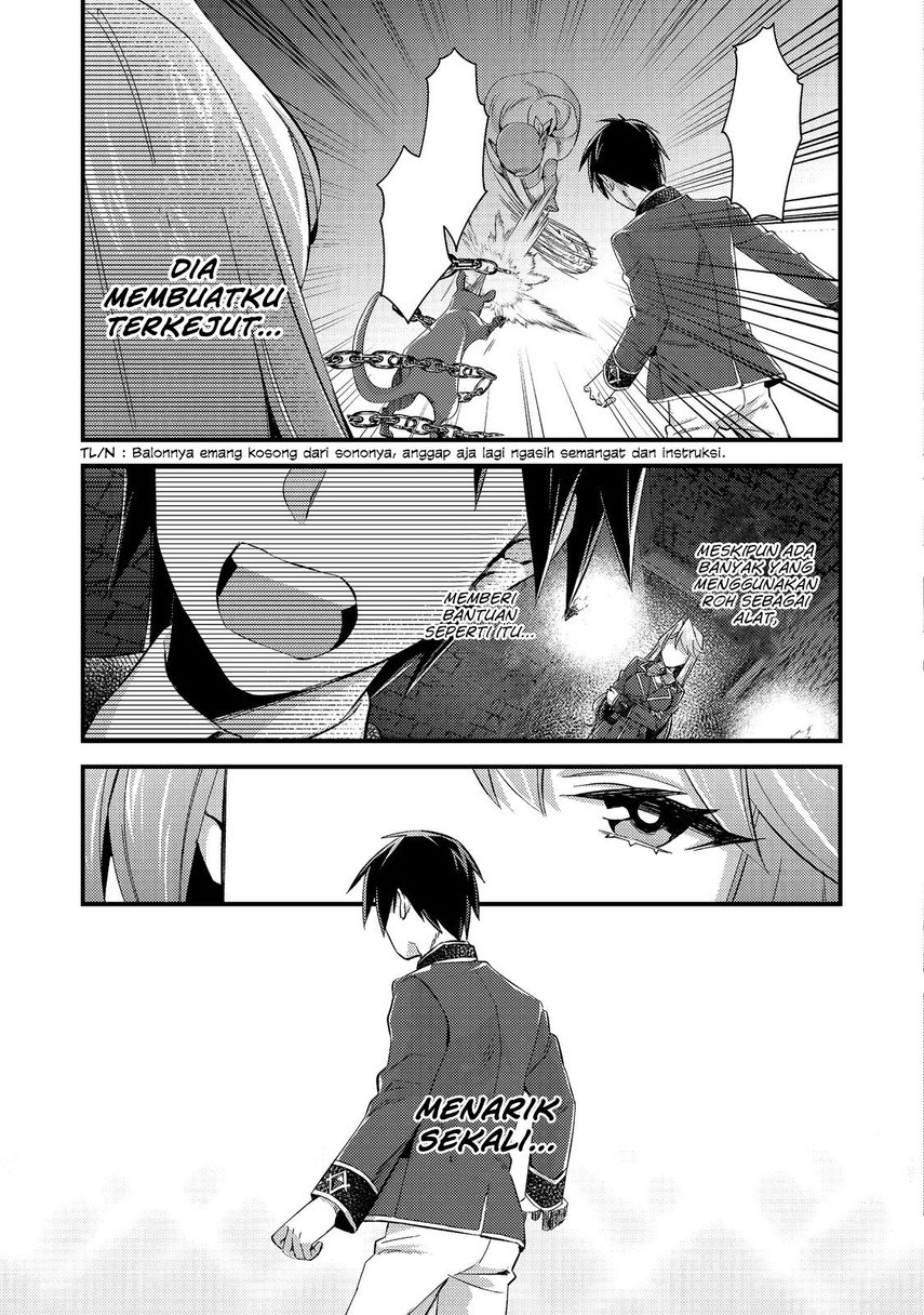 Geist Revenant: Kusozako Mob na Ore wa, Aibou no Seirei o Bishoujo ni Shinka Sasete Saikyou ni! Chapter 03 Gambar 18