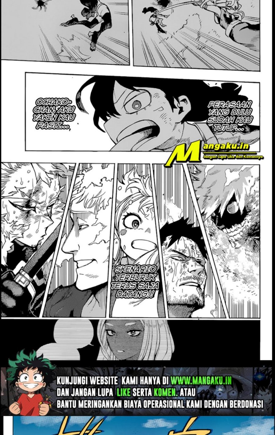 Boku no Hero Academia Chapter 375 Gambar 15