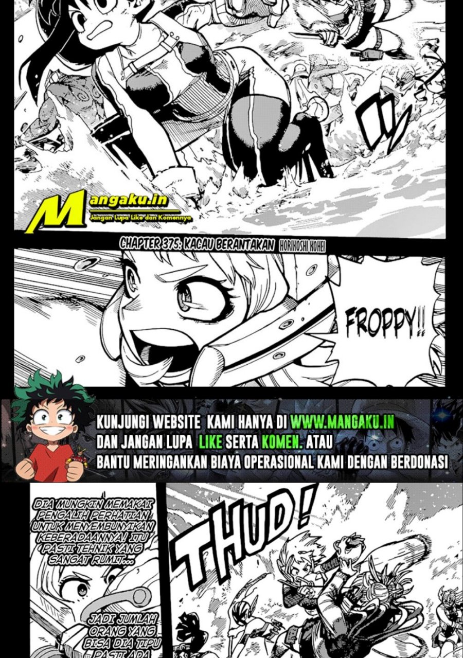 Baca Manga Boku no Hero Academia Chapter 375 Gambar 2
