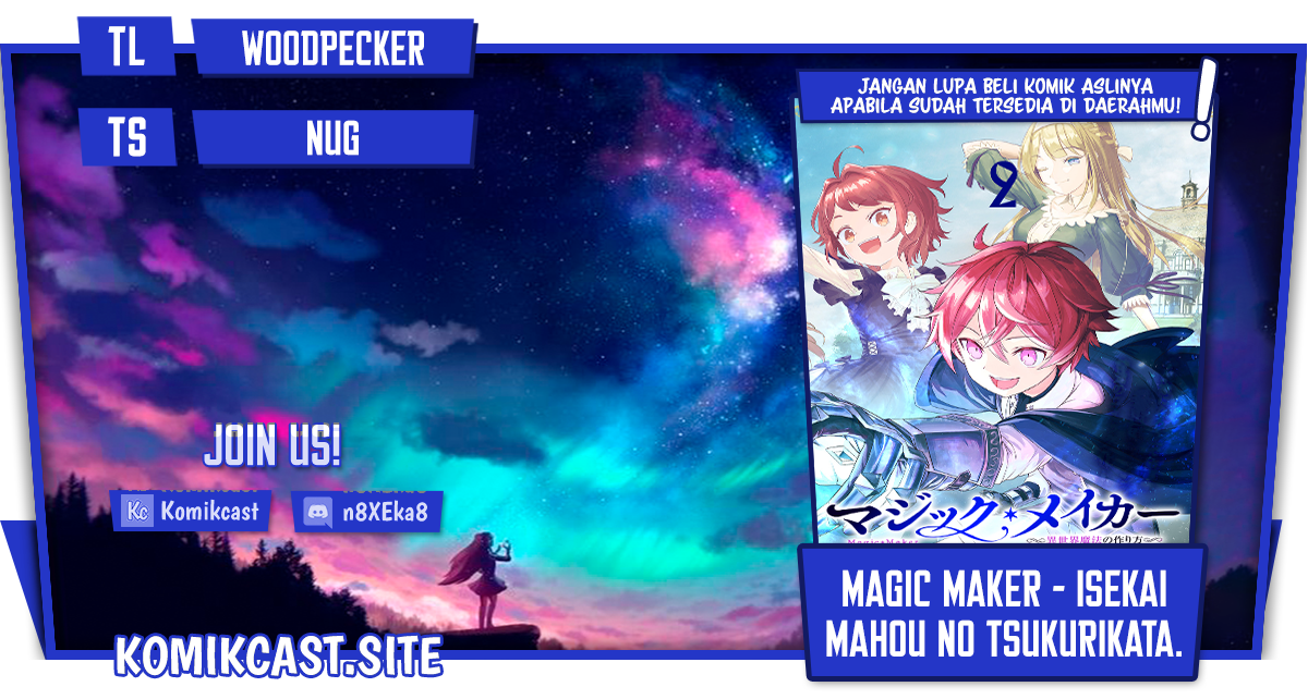 Baca Komik Magic Maker – Isekai Mahou no Tsukurikata Chapter 11 Gambar 1