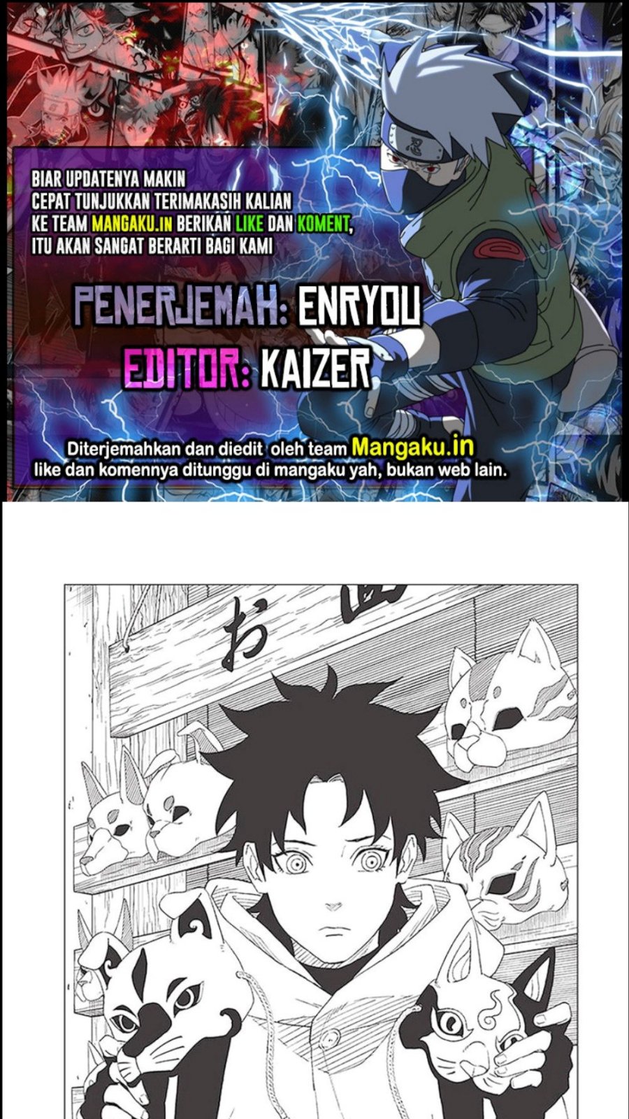 Baca Komik Naruto: Konoha’s Story—The Steam Ninja Scrolls Chapter 04 Gambar 1