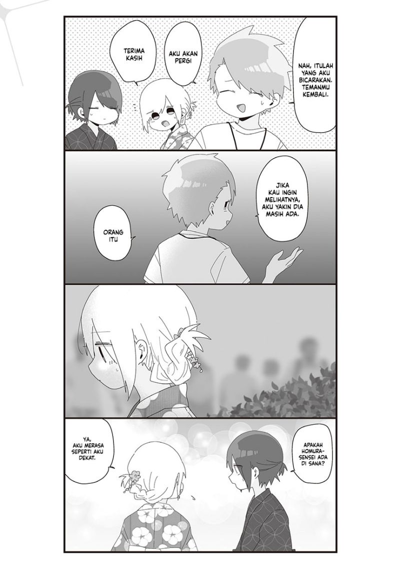 Homura-sensei wa Tabun Motenai Chapter 64 Gambar 15