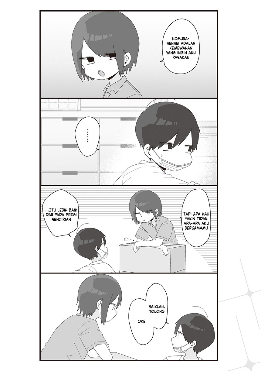 Homura-sensei wa Tabun Motenai Chapter 63 Gambar 8