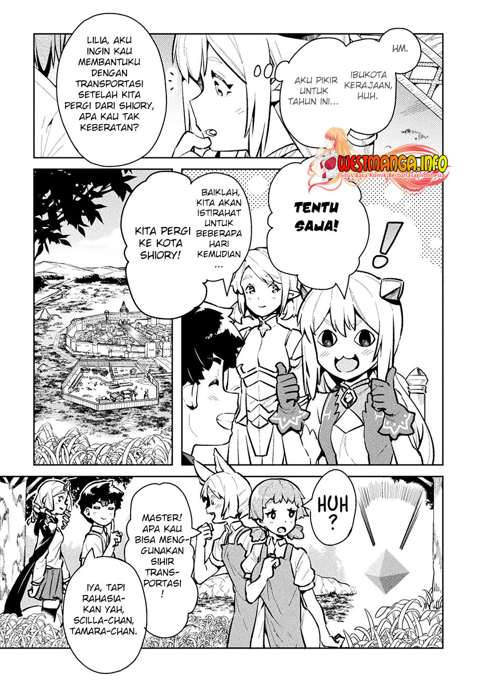 NEET dakedo Hello Work ni Ittara Isekai ni Tsuretekareta Chapter 47 Gambar 25