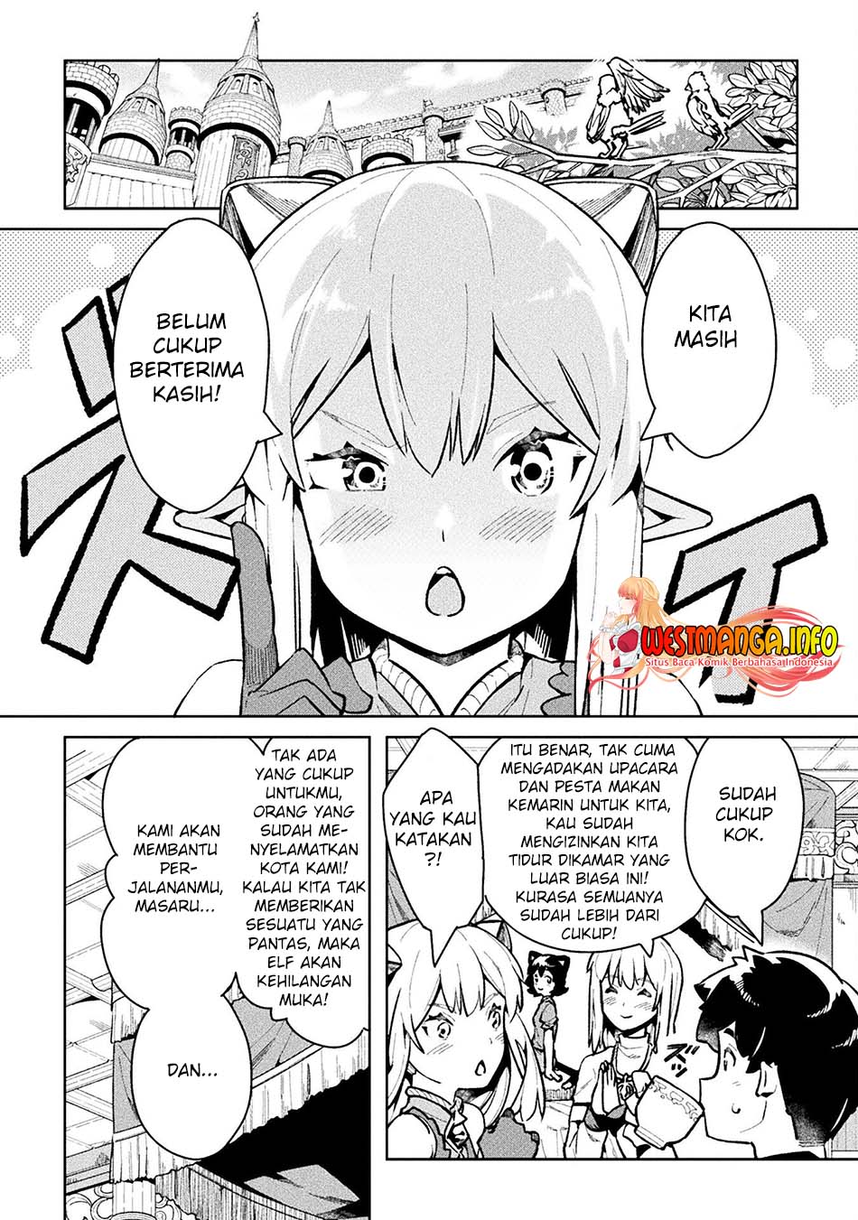 NEET dakedo Hello Work ni Ittara Isekai ni Tsuretekareta Chapter 47 Gambar 4