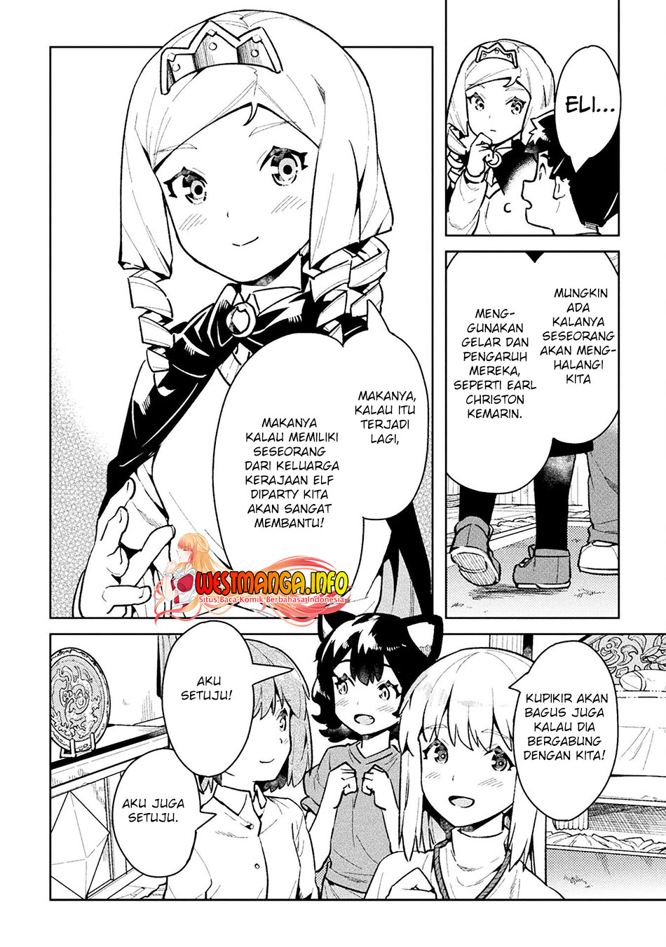NEET dakedo Hello Work ni Ittara Isekai ni Tsuretekareta Chapter 47 Gambar 8