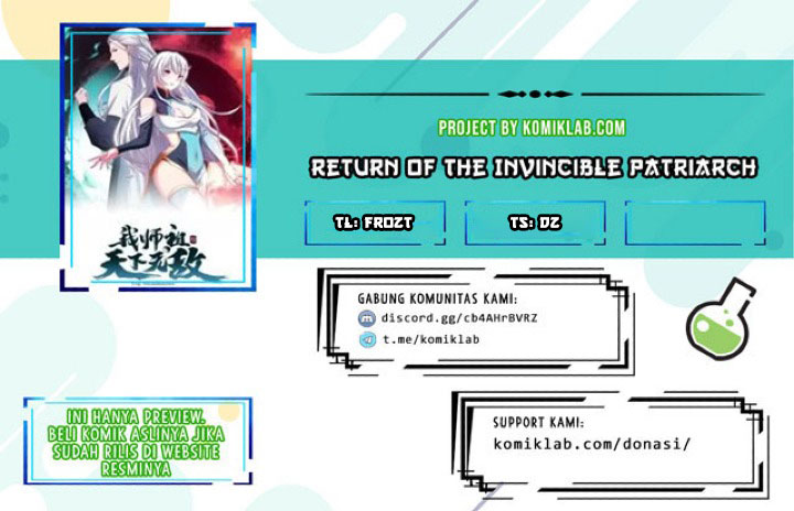 Baca Komik Return of the Invincible Patriarch Chapter 39 Gambar 1