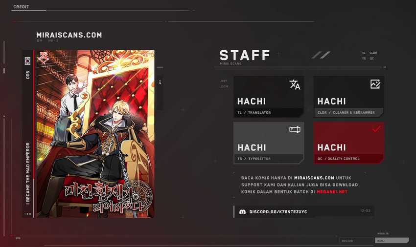 Baca Komik I Became the Mad Emperor Chapter 05 Gambar 1