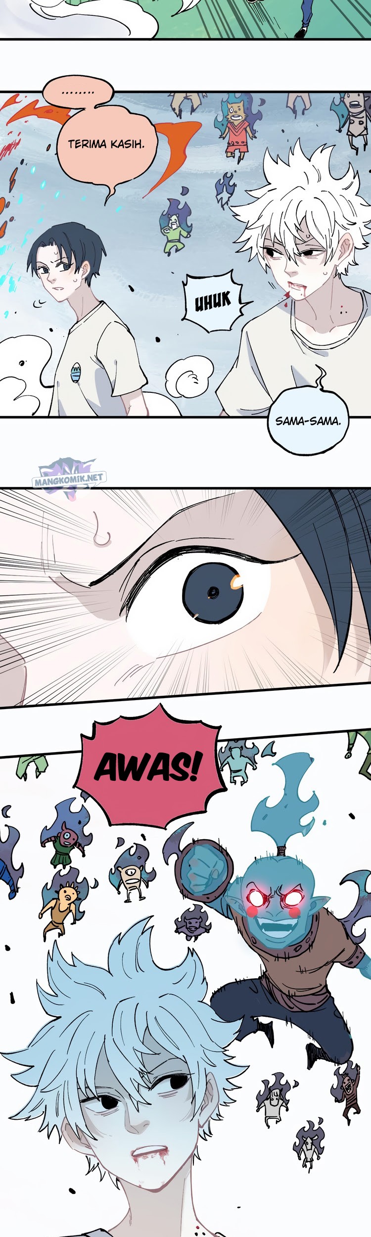 Siblings with a Mountain Man Chapter 59 Gambar 21