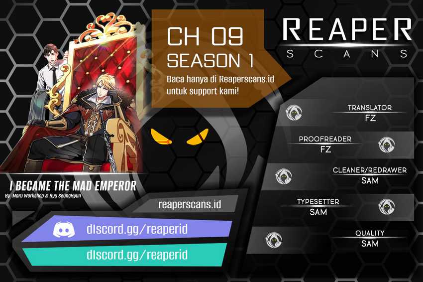Baca Komik I Became the Mad Emperor Chapter 09 Gambar 1
