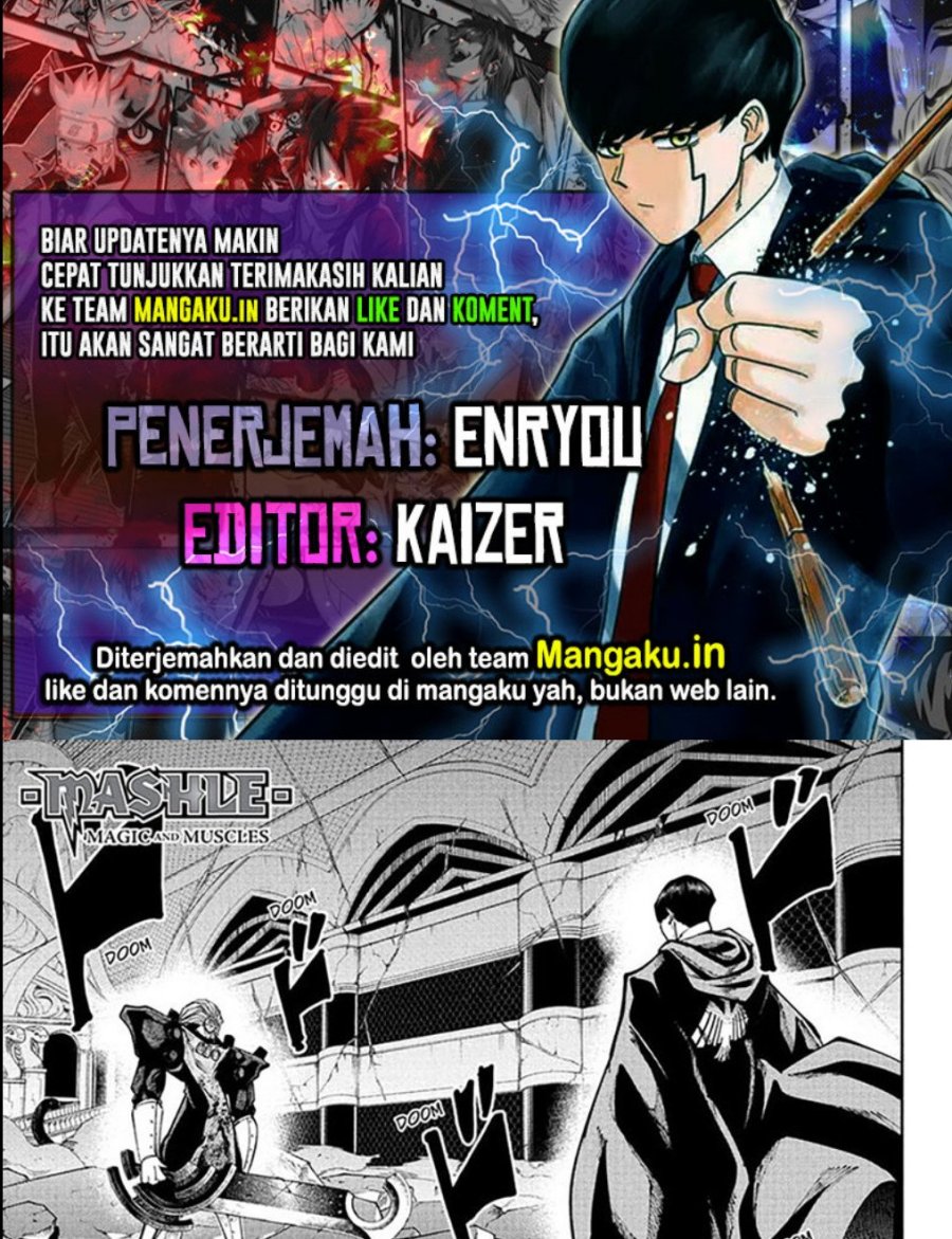 Baca Komik Mashle: Magic and Muscles Chapter 136 Gambar 1