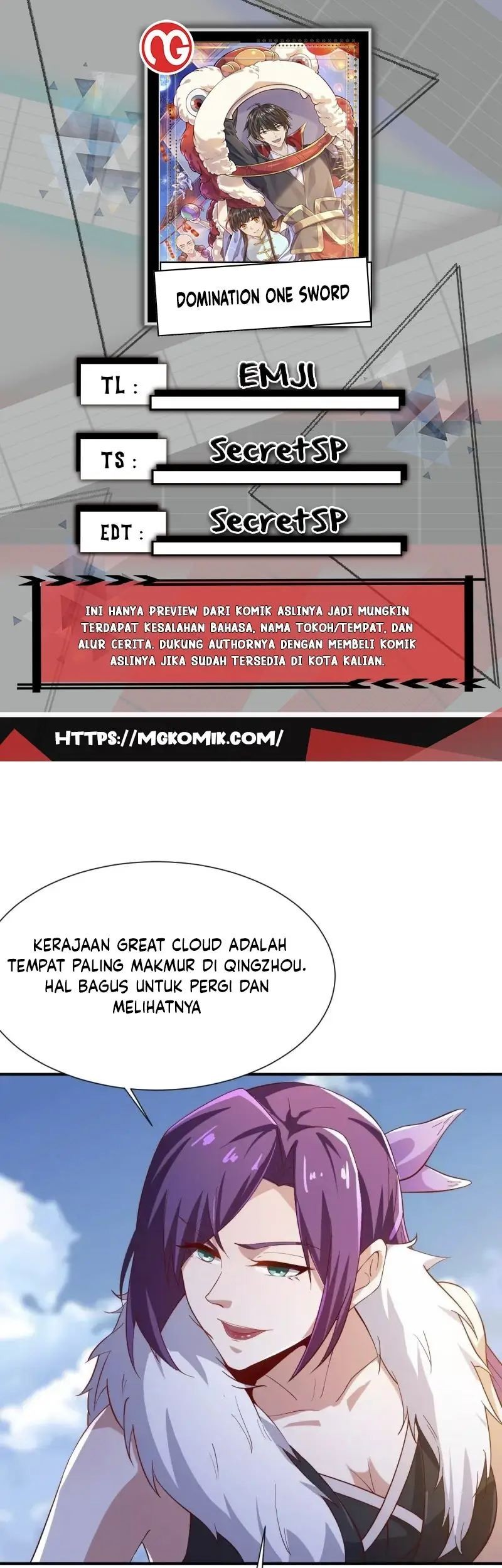 Baca Komik Domination One Sword Chapter 229 Gambar 1