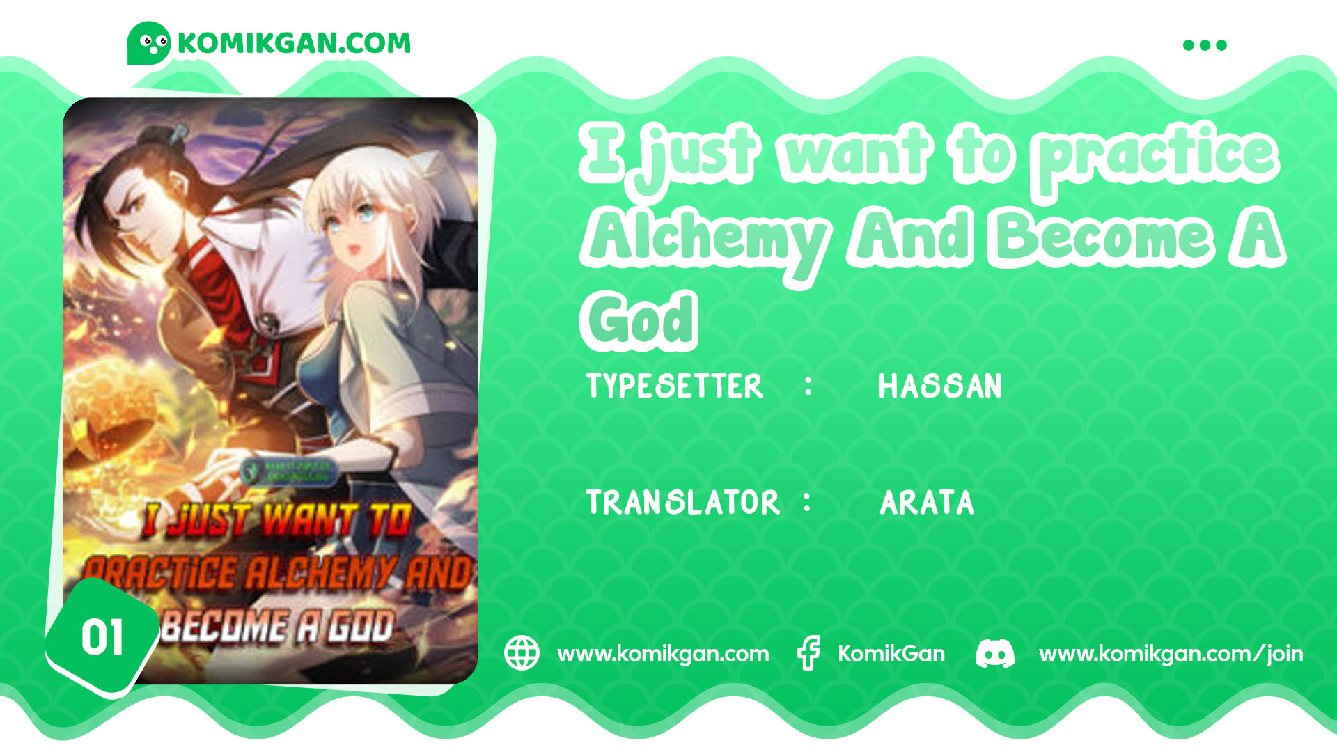 Baca Komik I Just Want to Practice Alchemy and Become a God Chapter 01 Gambar 1
