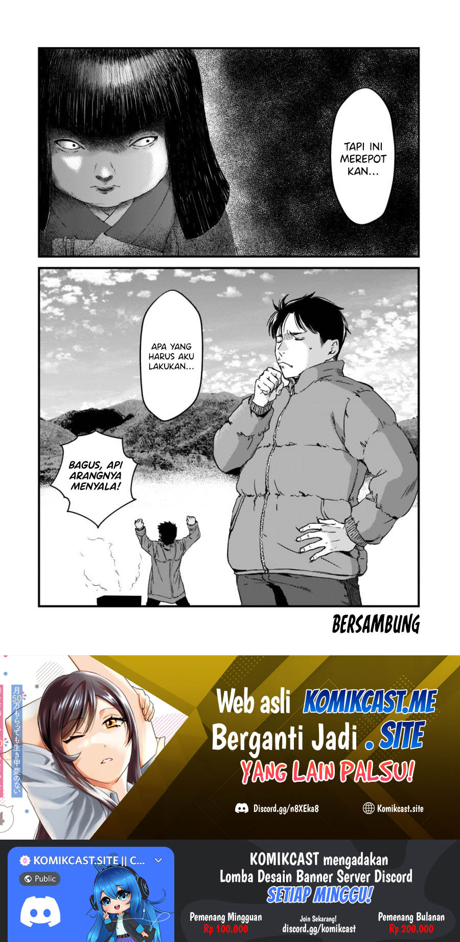 It’s Fun Having a 300,000 yen a Month Job Welcoming Home an Onee-san Who Doesn’t Find Meaning in a Job That Pays Her 500,000 yen a Month Chapter 23 Gambar 29