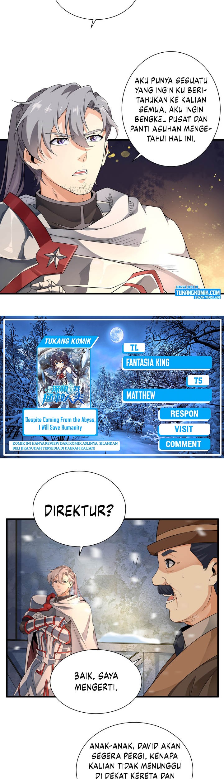 Despite Coming From the Abyss, I Will Save Humanity Chapter 17 Gambar 16