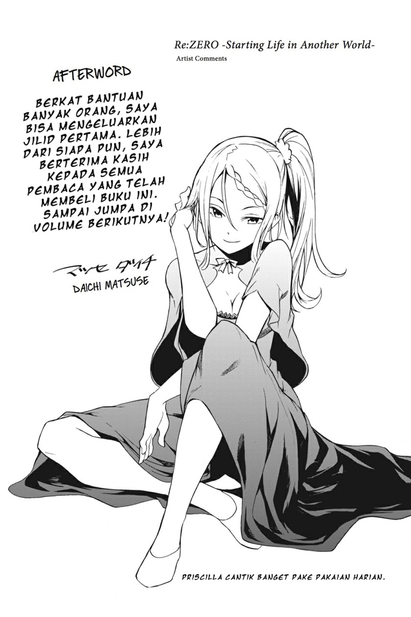 Re:Zero Kara Hajimeru Isekai Seikatsu – Daisanshou – Truth of Zero Chapter 05 Gambar 40