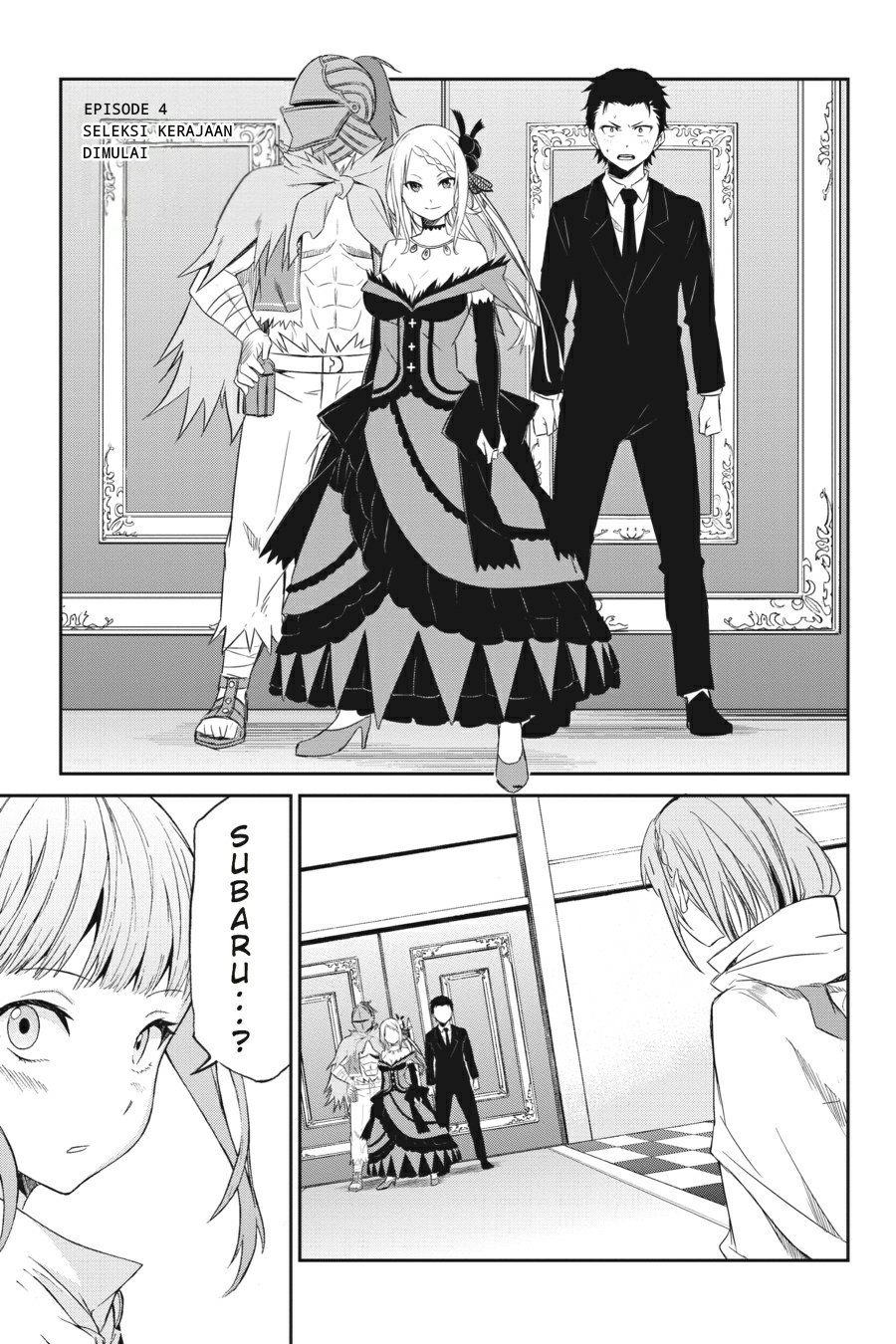 Baca Komik Re:Zero Kara Hajimeru Isekai Seikatsu – Daisanshou – Truth of Zero Chapter 04 Gambar 1