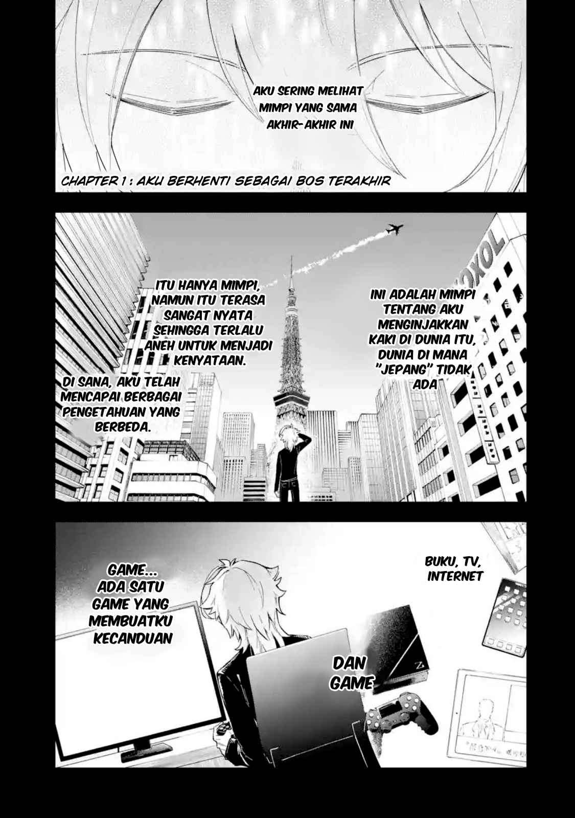 Last Boss, Yametemita ~Shujinkou ni Taosareta Furi Shite Jiyuu ni Ikitemita~ Chapter 1.1 Gambar 7