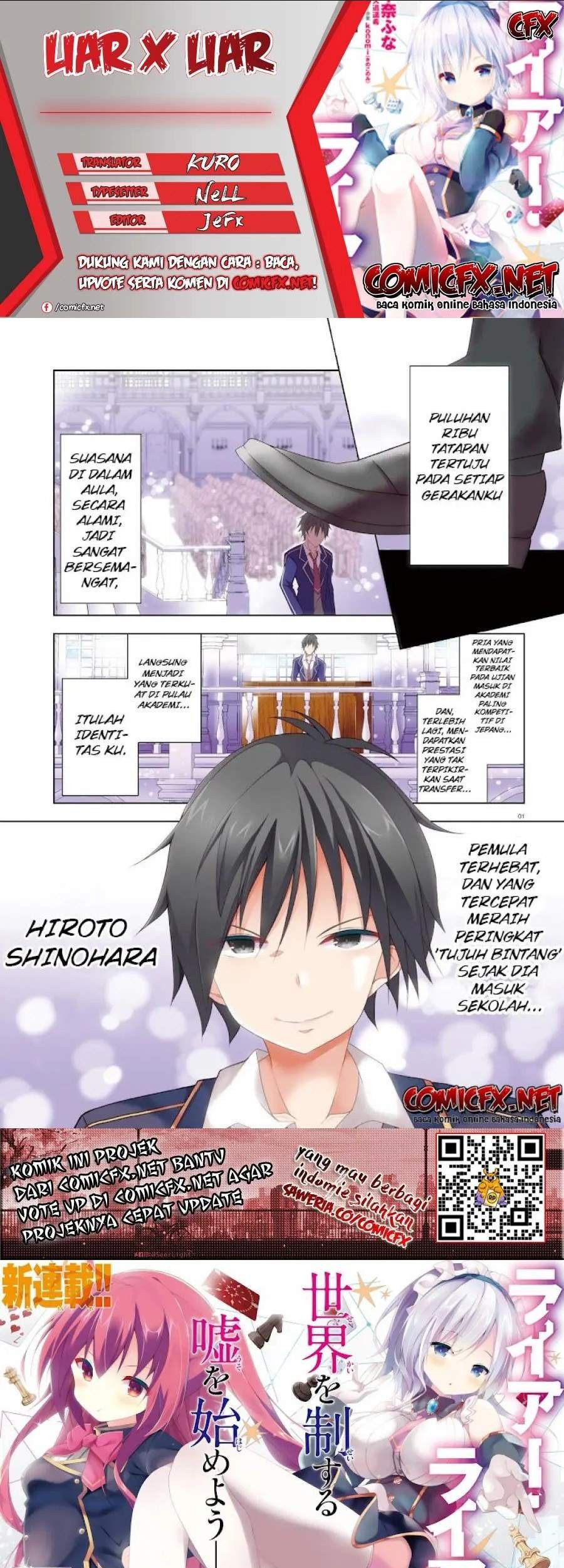 Baca Komik Liar Liar Chapter 00.1 Gambar 1