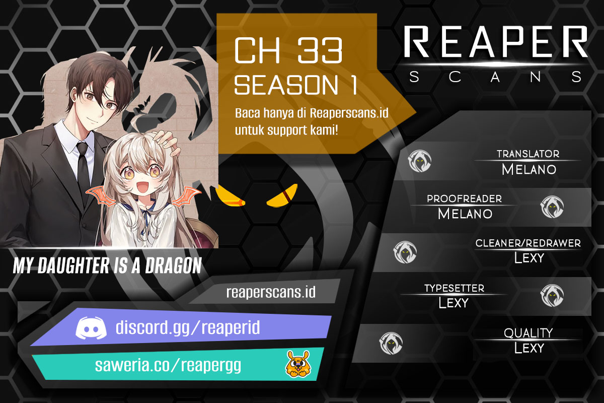 Baca Komik My Daughter Is a Dragon! Chapter 33 Gambar 1