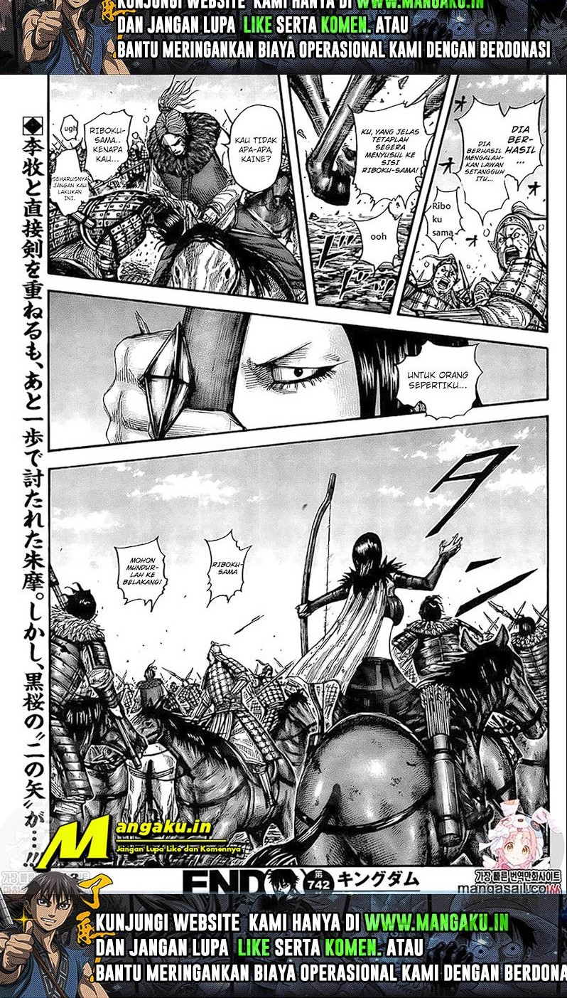 Kingdom Chapter 742 Gambar 12