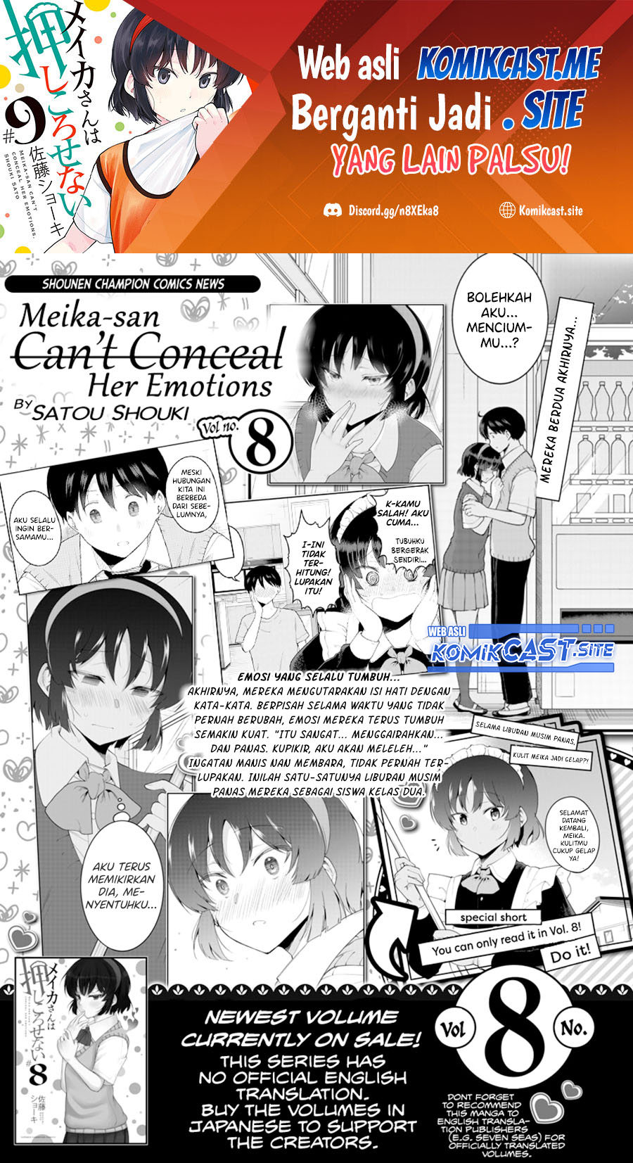 Baca  Meika-san Can’t Conceal Her Emotions Chapter 112 Gambar 2