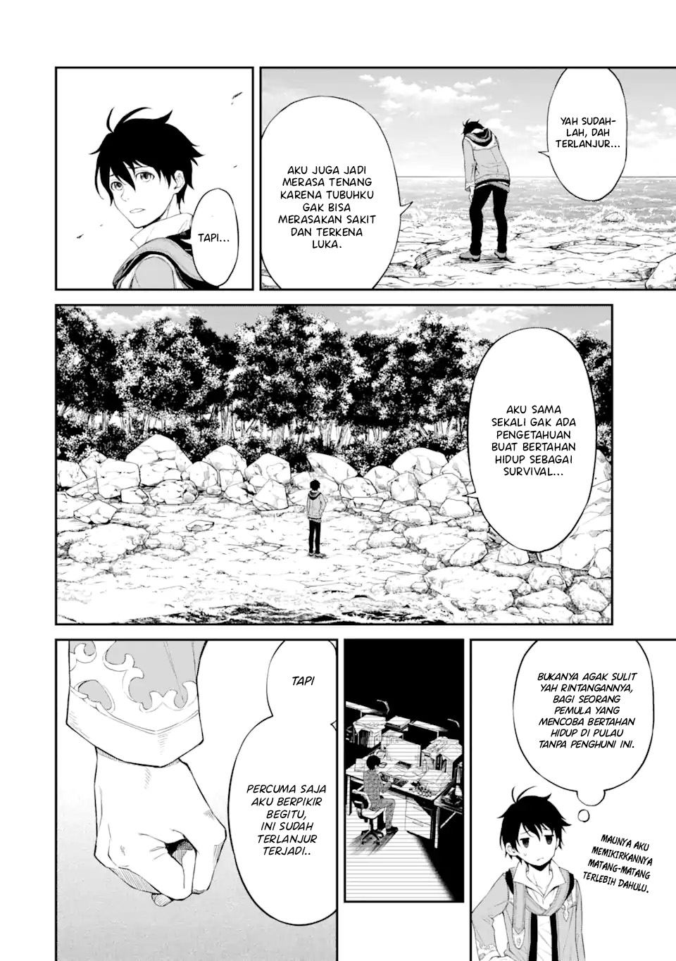 Tensei Shitara Saikyoushutachi ga Sumau Shima Deshita. Kono Shima de Slow Life wo Tanoshimimasu Chapter 01.1 Gambar 10