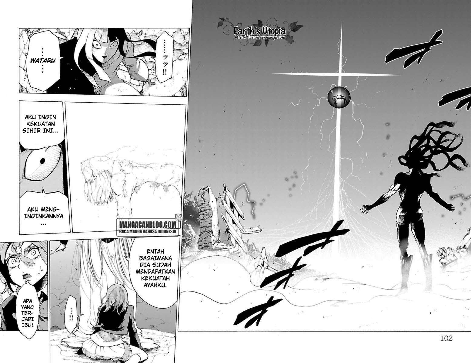 Mahou Shoujo of the End Chapter 28 Gambar 43