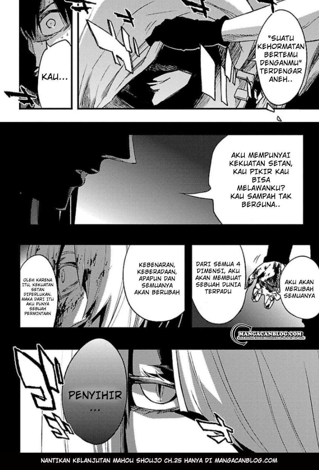 Mahou Shoujo of the End Chapter 13 Gambar 48