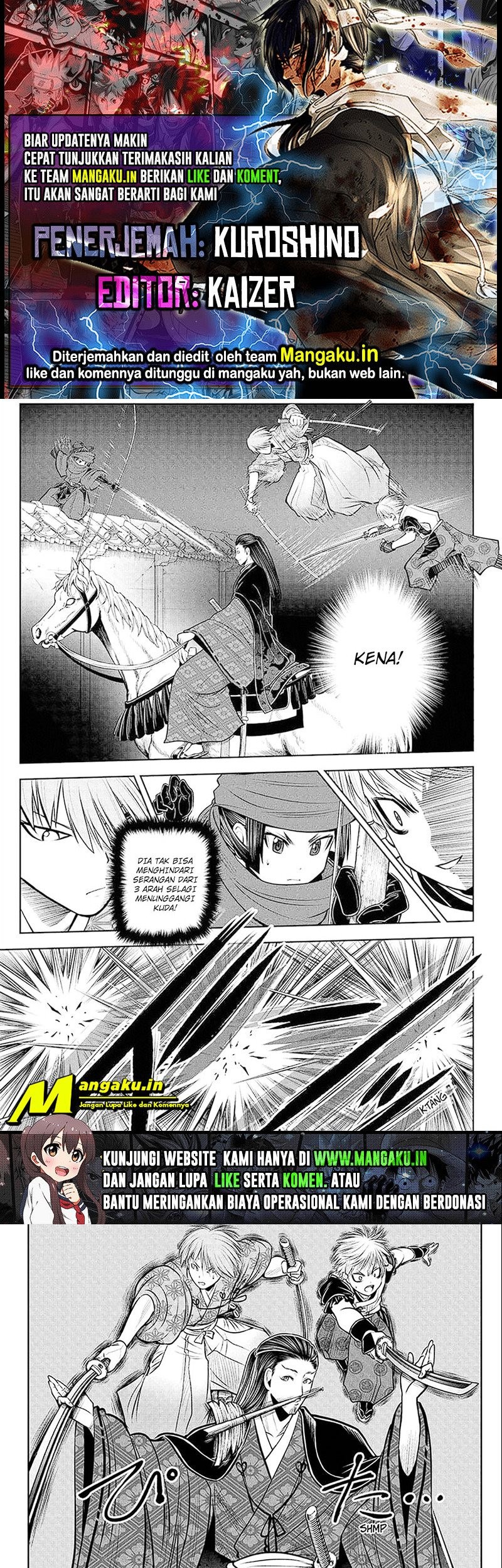 Baca Komik The Elusive Samurai Chapter 57 Gambar 1