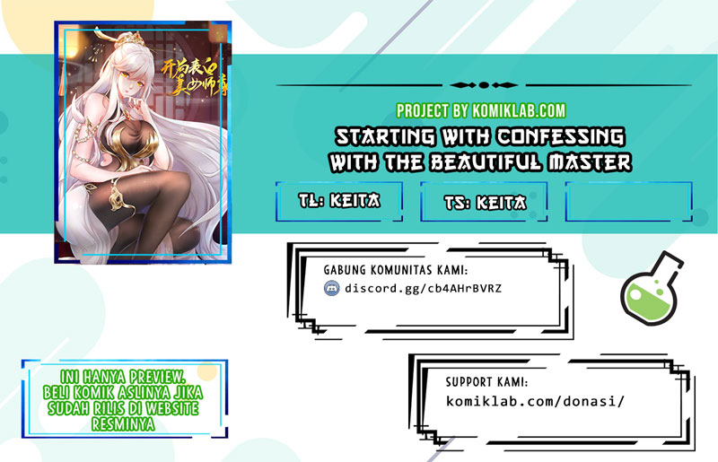 Baca Komik Starting With Confessing With the Beautiful Master Chapter 05 Gambar 1