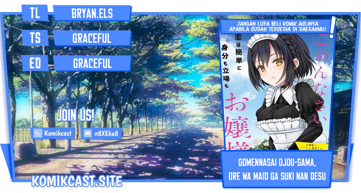 Baca Komik Gomennasai Ojou-sama, Ore wa Maid ga Suki nan desu Chapter 11 Gambar 1