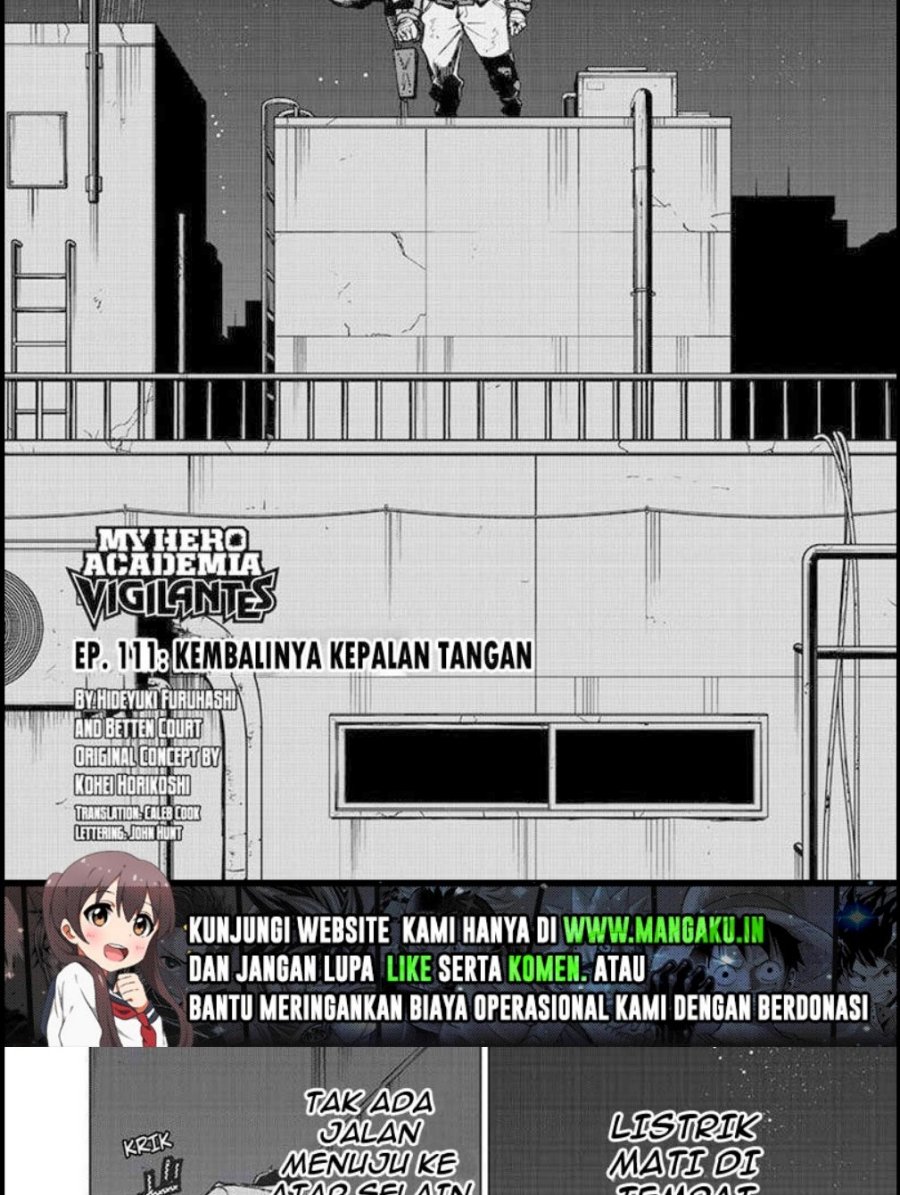 Baca Vigilante: Boku no Hero Academia Illegal Chapter 111 Gambar 2