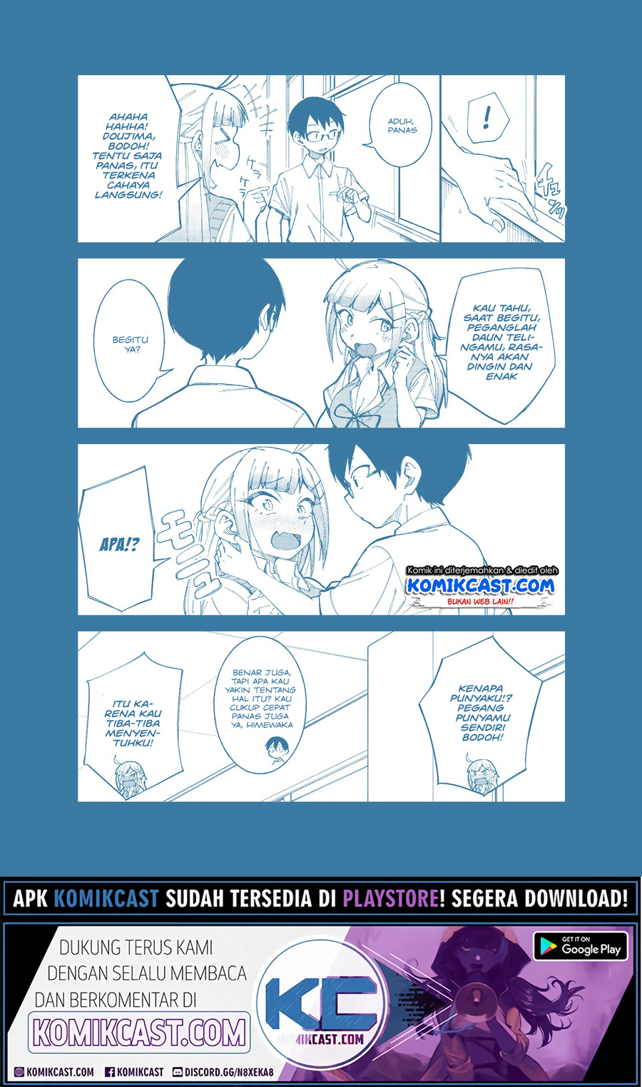 Baca  Doujima-kun wa Doujinai Chapter 15.1 Gambar 2