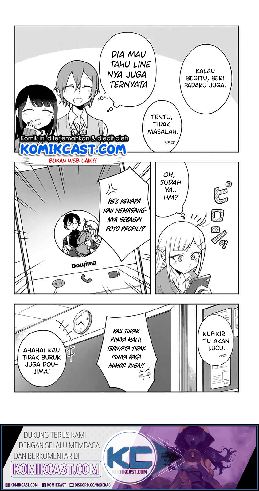 Doujima-kun wa Doujinai Chapter 02 Gambar 13