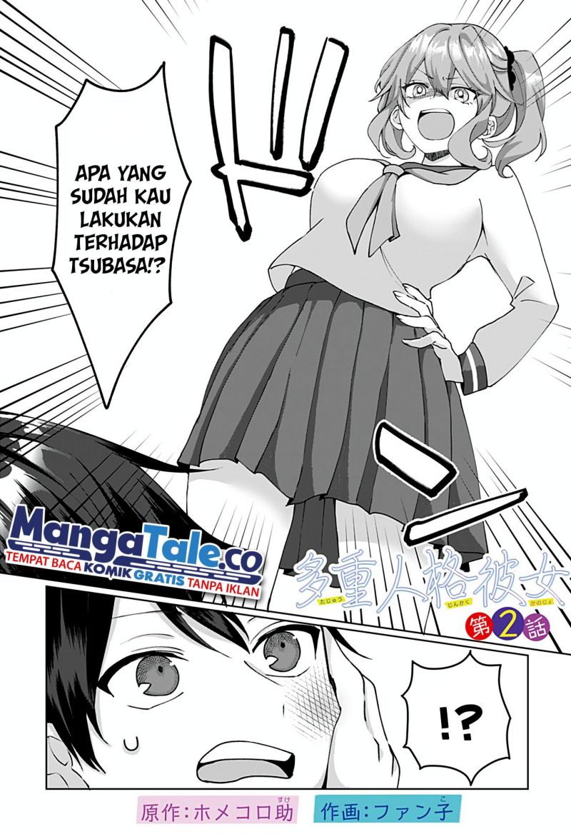 Baca  Tajuu Jinkaku Kanojo Chapter 02 Gambar 2