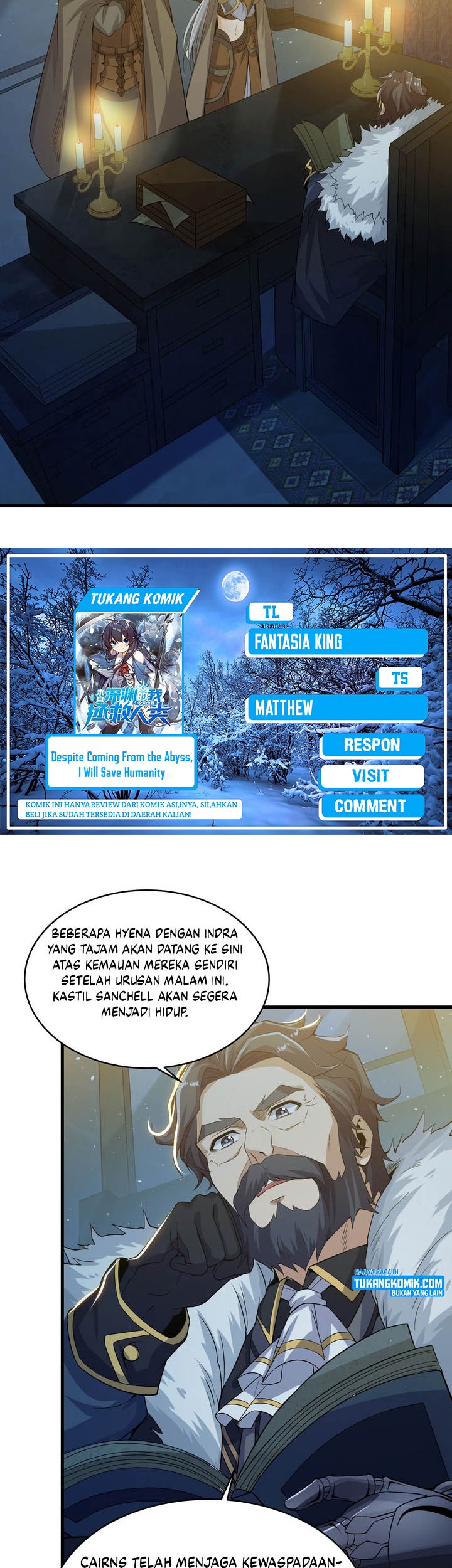 Despite Coming From the Abyss, I Will Save Humanity Chapter 21 Gambar 19