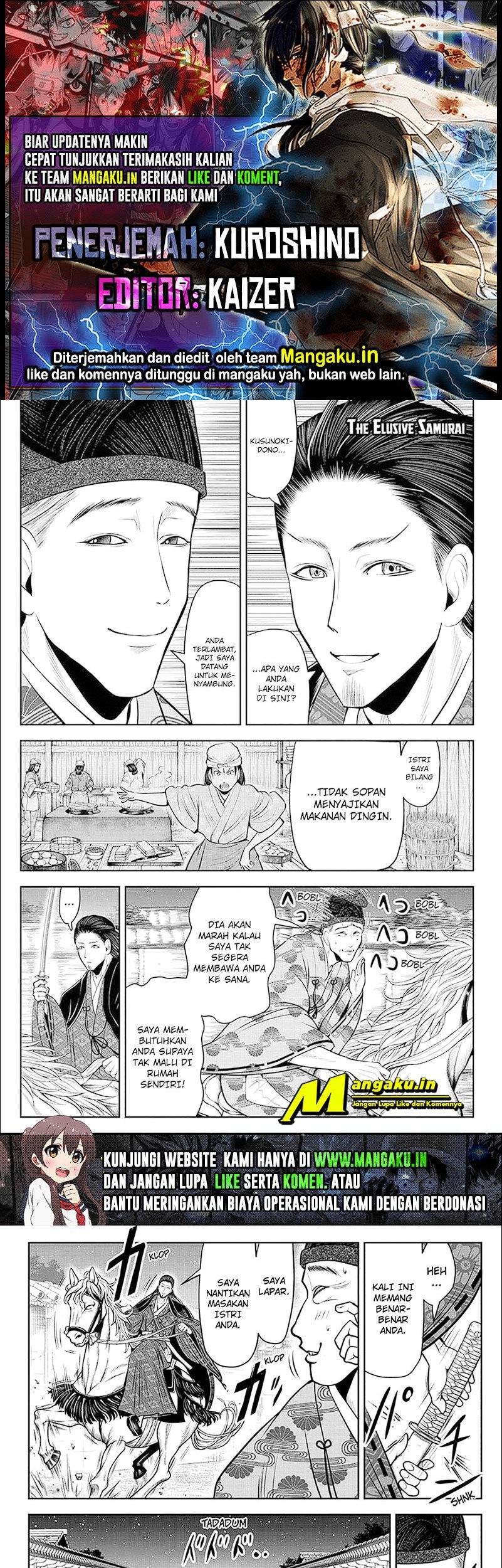 Baca Komik The Elusive Samurai Chapter 58 Gambar 1