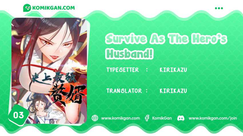 Baca Komik Survive As The Hero’s Husband Chapter 03 Gambar 1