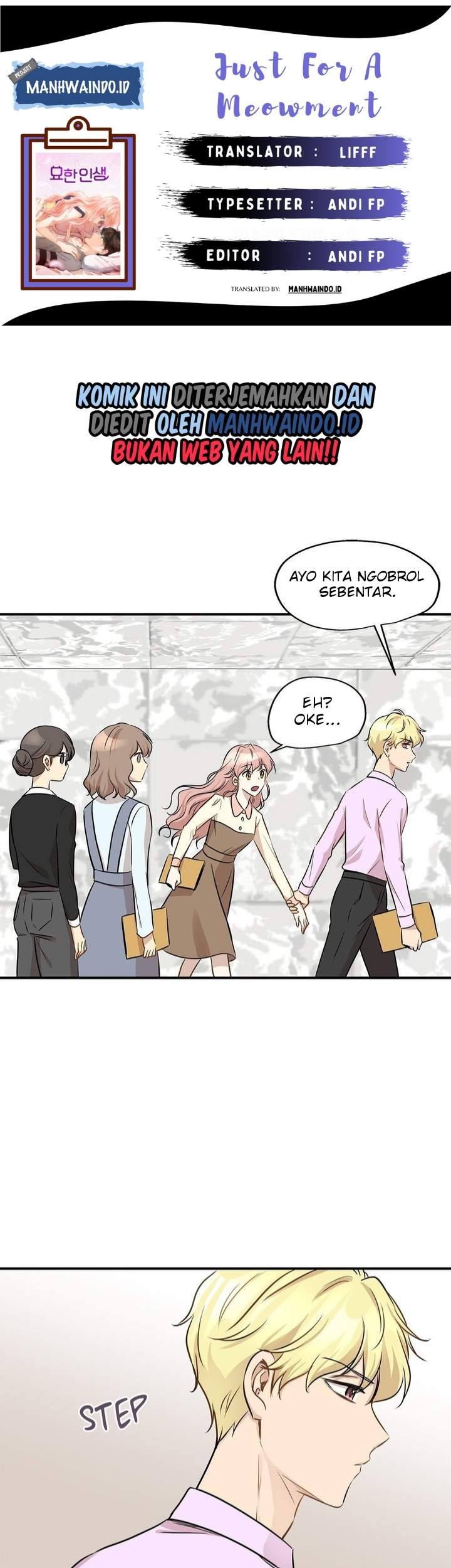 Baca Komik Just for a Meowment Chapter 56 Gambar 1