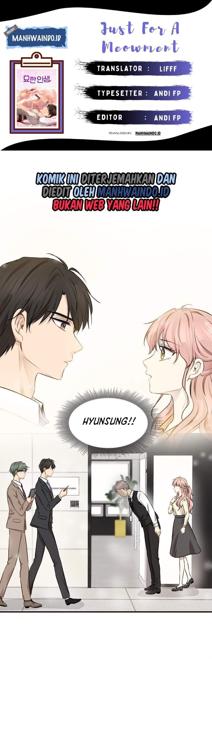 Baca Komik Just for a Meowment Chapter 54 Gambar 1