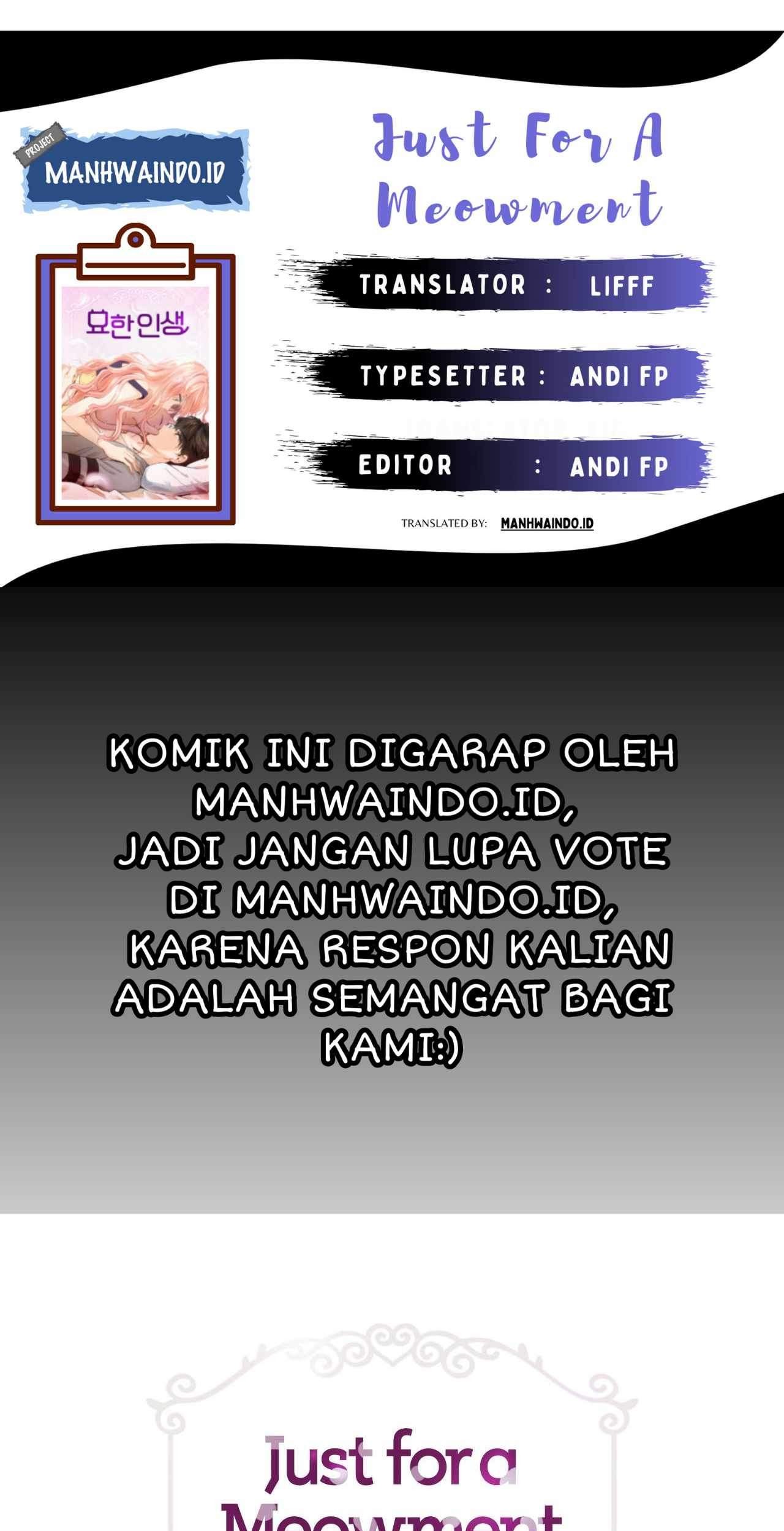 Baca Komik Just for a Meowment Chapter 44 Gambar 1