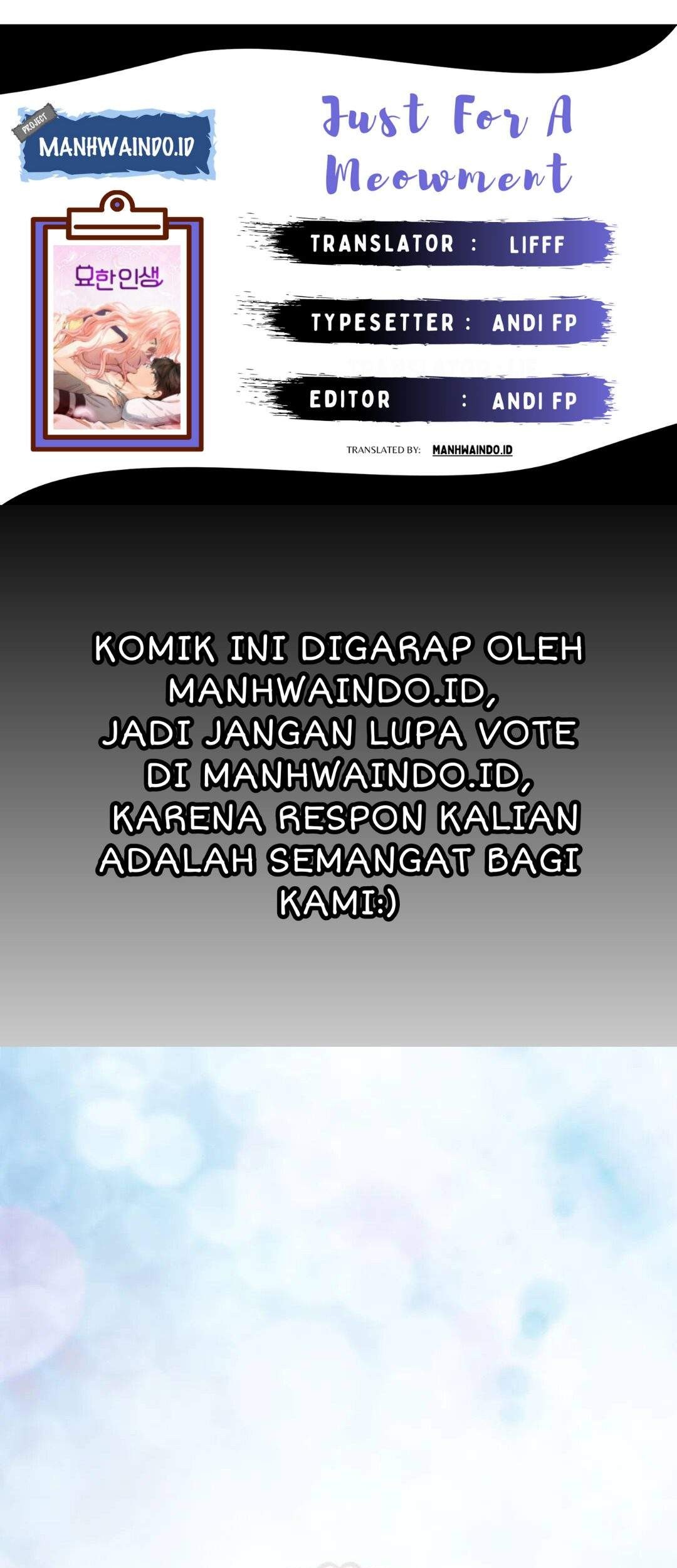 Baca Komik Just for a Meowment Chapter 40 Gambar 1